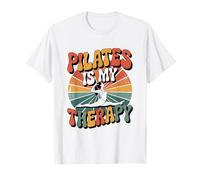 Womens Pilates è la mia Terapia Yoga Allenamento Fitness Amante Maglietta