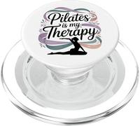 Womens Pilates è la mia terapia yoga allenamento fitness amante PopSockets PopGrip per MagSafe