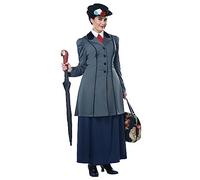 Women's Plus Size Nanny Fancy Dress Costume 3X