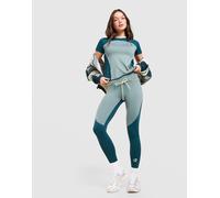Womens Red Run Activewear Leggings Skyline Perky - Verde, verde M