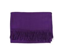 Women's Scarf Pashmina Shawls and Wraps for Evening Dress Bridesmaid Wedding Bridal Winter Warm Shawls Scarves Gifts (Purple)