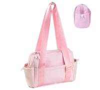 Women's Shoulder Bag - Gym Duffel Bag | Women with Shoe Compartment and Waterproof Wet Pockets, Sports Bags for Sports Travel Swimming Toiletries Phones P, multicolore, Pink, Vedere la descrizione