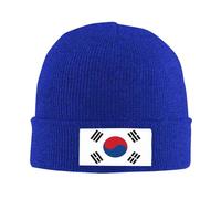Women's Skullies Beanies Corea del Sud Bandiera Nazionale Berretto Termico Invernale da Corsa Cappello Berretto Teschio Liner Casco per Adulti Donna E Uomo Unisex Elastico Taglia Universale