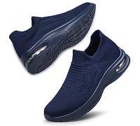 Womens Slip On Trainers Walking Shoes Non Slip Running Shoes Breathable Workout Shoes