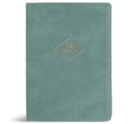Women's Study Bible: Christian Standard Bible, Earthen Teal Suedesoft Leathertouch