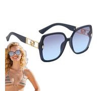 Women's Sunglasses - UV400 Retro Glasses | Retro Metal Polarized Glass | Polarized Lenses | Protection Fashion Eyewear For Outdoor Use | Lightweight Metal Frame Shades For Concerts, Beach, Travel, And