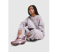 Womens The North Face Felpa Girocollo Red Box - Grigio, grigio L