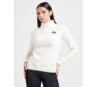 The North Face 100 Glacier 1/4 Zip - EU Pullover da Donna White Dune/Npf M