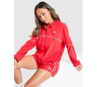 Womens Under Armour Giacca Antivento Waistband Piping Woven - Rosso, rosso M