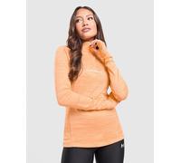 Womens Under Armour Top 1/4 Zip Tech Tiger - Arancione, arancione M
