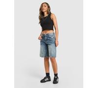 Womens Unlike Humans Jorts - Blu, blu 12