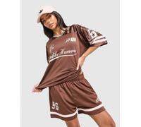 Womens Unlike Humans League Shorts - Marrone, marrone M