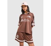 Womens Unlike Humans Maglia Jersey League - Marrone, marrone S