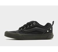 Womens Vans Knu Skool Grunge Donna - Nero, nero 37