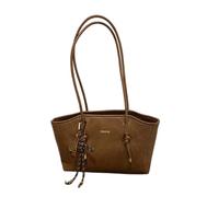 Women's Vintage Shoulder Bag - Retro PU Leather Tote Handbag | Chic Commute
