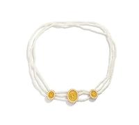 Womens Waist Chain Jewelry, Beach Waist Chains for Women Oval Flowers Belly Chain for Women Sexy Belts(Waist Chain)