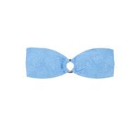 Women'secret Blue Bandeau Bikini Top with Ring Reggiseno, Sogno Blu, 90B Donna