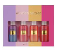 women'secret Body Mist Senses - Set regalo Body Spray per il corpo da donna, 4 x 50 ml