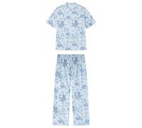Women'secret Capri Pyjama Daily Garden Pigiama da Donna, Verde, M