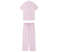 Women'secret Capri Pyjama Soft Touch Pigiama da Donna, Rosa, XS