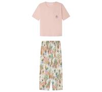 Women'secret Capri Pyjama Weekly Hope Pigiama da Donna, Rosa, XS