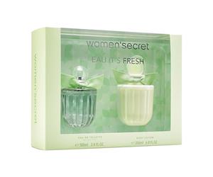 Women'secret Eau It's Fresh Set Regalo Donna da 2 Pezzi Eau de Toilette 100ml e Lozione Corpo 200ml