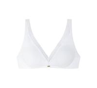 Women'secret Halter Cotton Collection, Reggiseno da Donna, Bianco, 3B