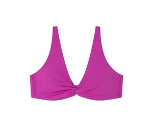 Women'secret Halter Removable Pad Sun Tropical Top Bikini da Donna, Viola, 100B