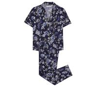 Women'secret Long Pyjama Daily Farmer's Market Pigiama, Blu, M Donna