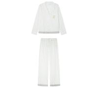 Women'secret Long Pyjama Multilicense Happy Snoopy Pigiama, Bianco, S Donna