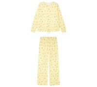 Women'secret Long Pyjama Multilicense Happy Snoopy Pigiama, Giallo, M Donna