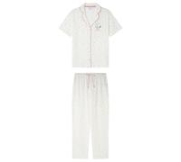 Women'secret Long Pyjama Multilicense Lucky Love Snoopy Pigiama da Donna, Rosa, S