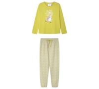Women'secret Long Pyjama Multilicense Nostalgia Petter Rabbit Pigiama, Kaki, XL Donna
