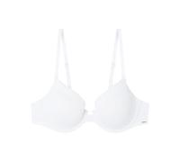 Women'secret Padded Cotton Collection Reggiseno da Donna, Bianco, 2B