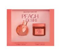 Women'secret Peach of Desire Profumo Donna Confezione 2 Pezzi | Cofanetto Regalo, Eau de Parfum 100ml e Jelly Cream 200ml, Set Fragranza Gourmand e Fruttata