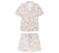 women'secret Pigiama a Maniche Corte Multilicense Spring Break Set, Multicolore, L Donna