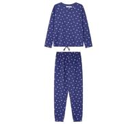 Women'secret Pigiama Lungo da Donna Daily Farmer's Market, Blu, L