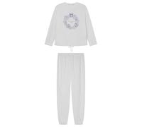 Women'secret Pigiama lungo Ice Generics PJ Collection Pyjama, White, S da donna