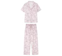 Women'secret Pijama Masculino Manga Corta Colección Daily Rose Pigiama, Fragola (Strawberry), XL Donna