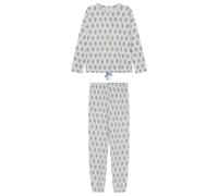 Women'secret Pijama Largo Daily Forest Collection Pyjama, Bianco, XS Donna