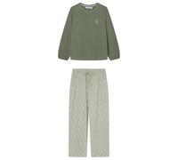 Women'secret Pijama Largo Daily Forest Collection Pyjama, Kaki, XXL Donna