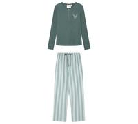 Women'secret Pijama Largo Harry Potter Patronum Pyjamas, Verde, S (Pacco da 2) Donna
