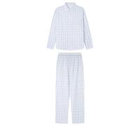 Women'secret Pijama Masculino de Manga Larga Colección Multilicense Campus Pigiama, Stampa Blu, L Donna