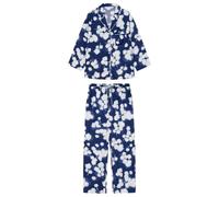 Women'secret Pijama Masculino Manga Corta Colección Forest Pigiama, Stampa Blu, M Donna