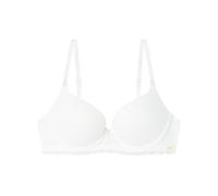 Women'secret Push Up Cotton Collection Reggiseno da Donna, Bianco, 1B