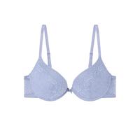 Women'secret Push Up Helankas Word Reggiseno, Opaco, Blu, 3B Donna