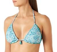 Women'secret Reggiseno Imbottito Rimovibile Raccolto Dresstination Summer, Stampa Verde, 4B Donna