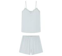 Women'secret Short Pyjama Soft Touch Pigiama, Verde, L Donna