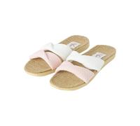 Women'secret Slippers Weekly Hope Textured, Scarpe da Ginnastica Donna, Bianco, Medium