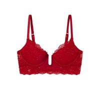 Women'secret Sujetador Push Up Xmas Red Collection Reggiseno, Rosso, 1A Donna